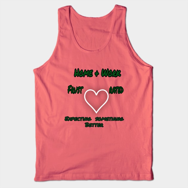 Work from home Tank Top by teedesign20